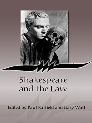 cover image of Shakespeare and the Law